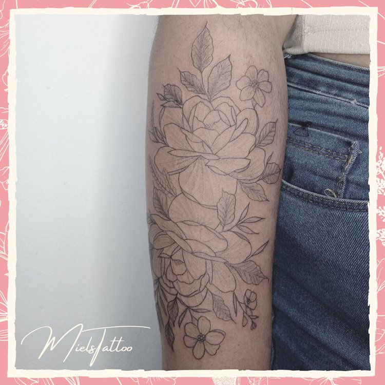 Tatuaje de MielsTattoo