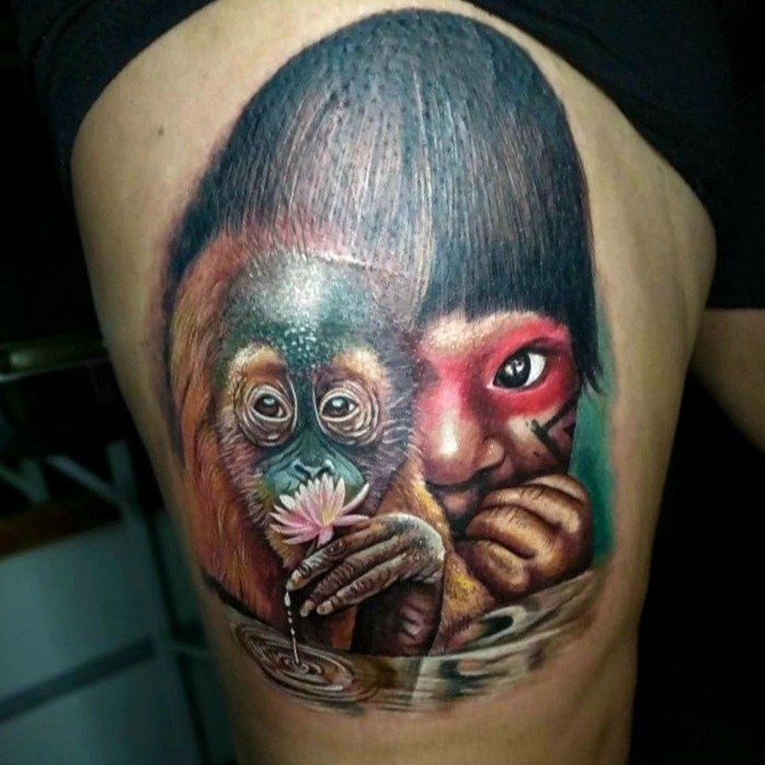 Tatuaje de Maga Paz