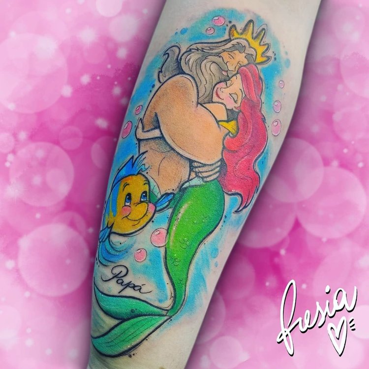 Tatuaje de Fresia Tattoo
