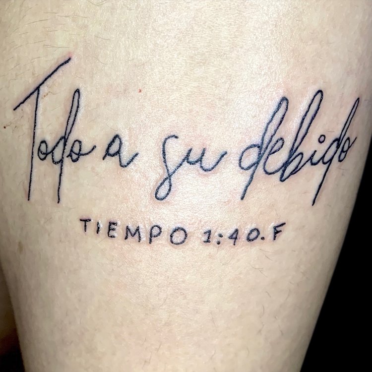 Tatuaje de Bel Tattoo Studio