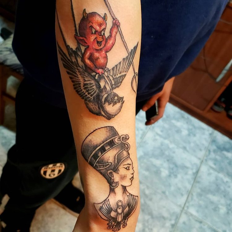 Tatuaje de Facundo Arana