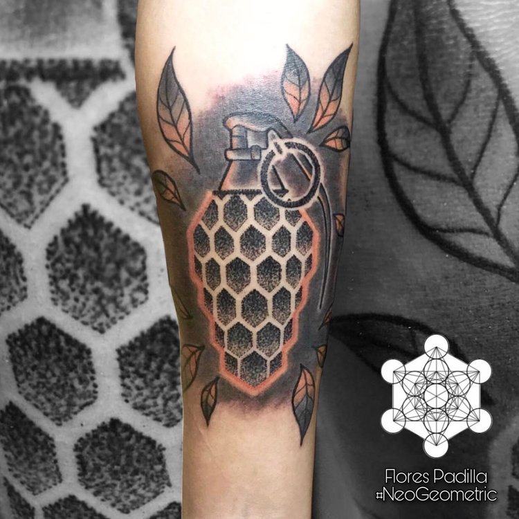 Tatuaje de Marcos Flores Padilla