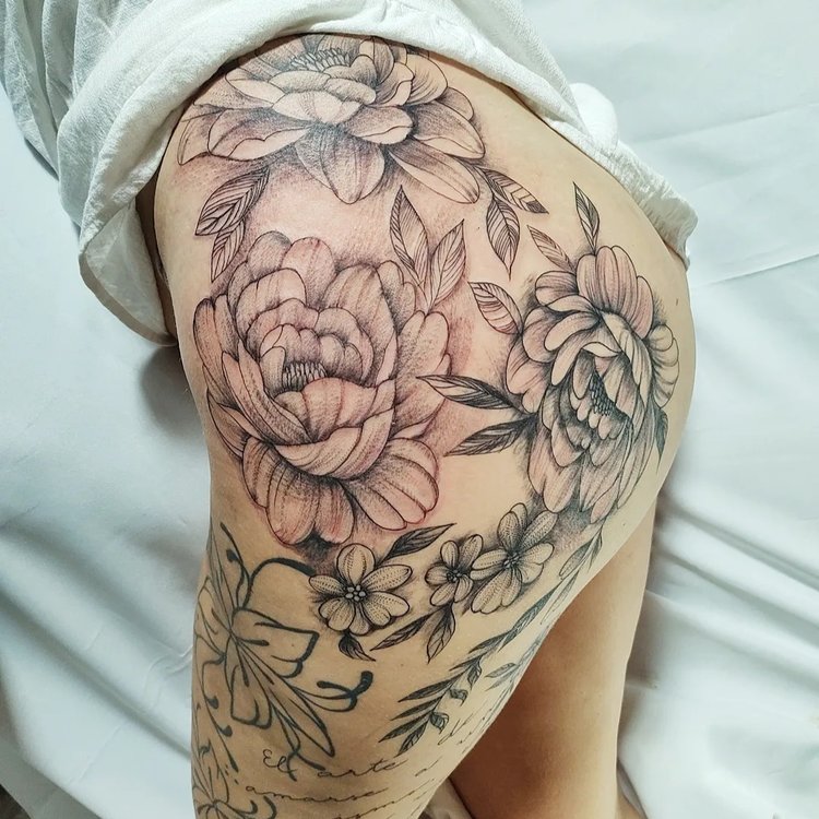 Tatuaje de Romina Lattero