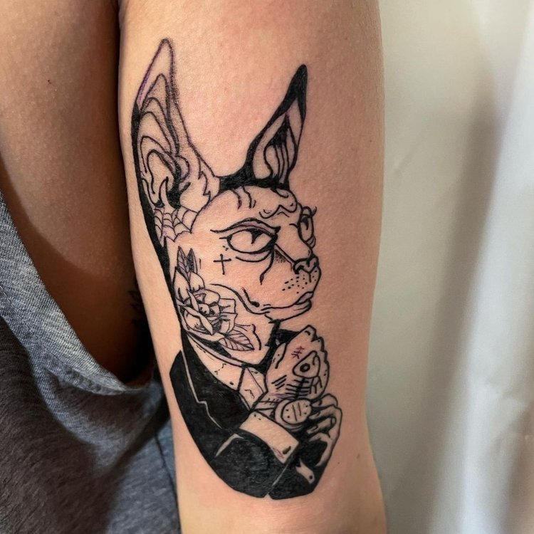 Tatuaje de Romina Lattero