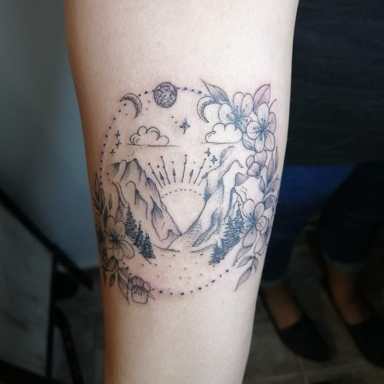 Tatuaje de Romina Lattero