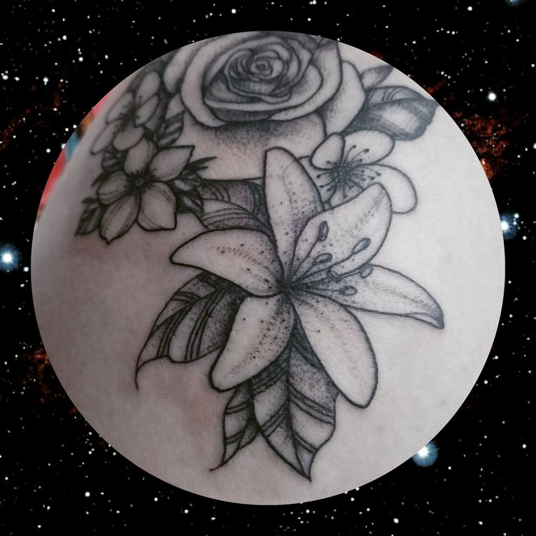 Tatuaje de Lu Carusillo / Hummingbird