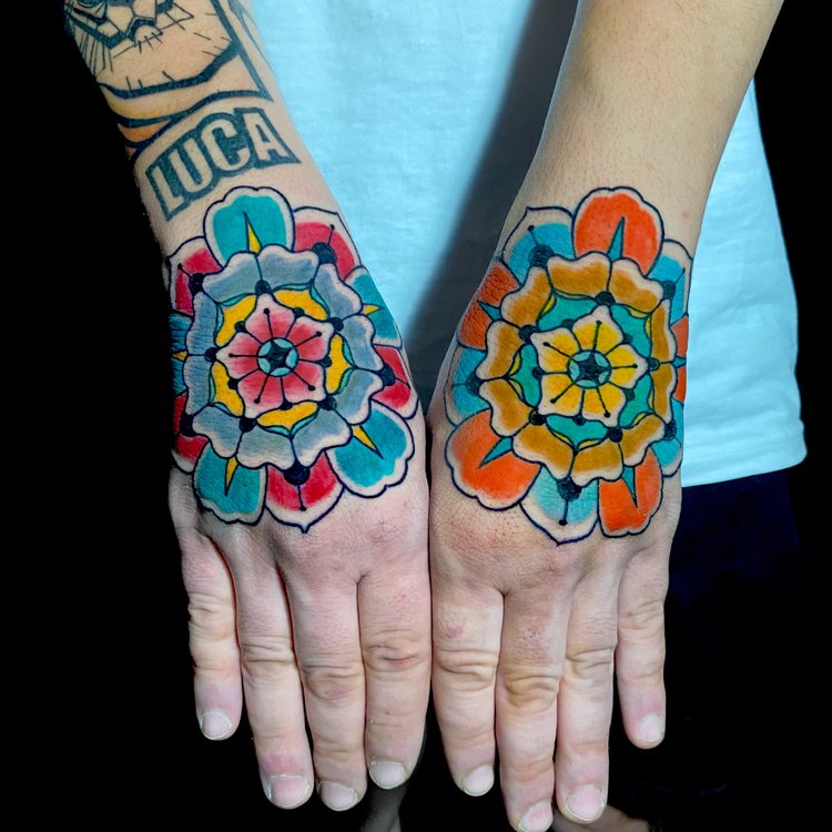 Tatuaje de Gaston Chianello