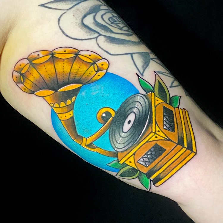 Tatuaje de Gaston Chianello