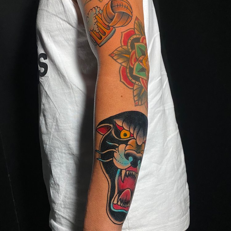 Tatuaje de Gaston Chianello