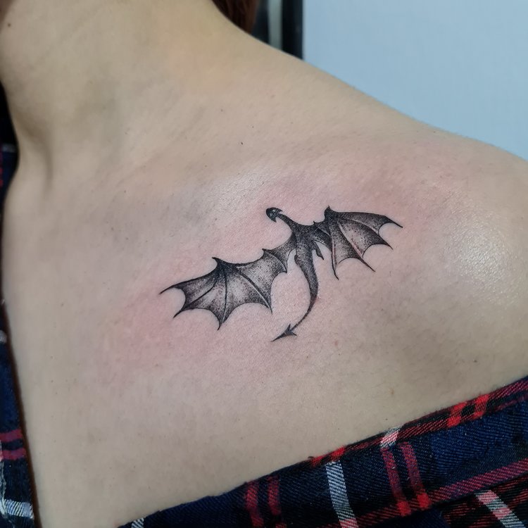 Tatuaje de Tomas Dib