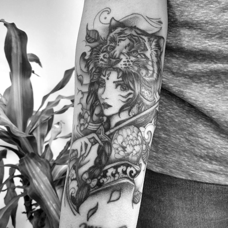 Tatuaje de Melina DH