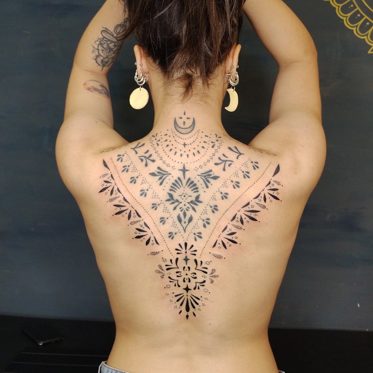 Tatuaje de Cande | Black Andromeda
