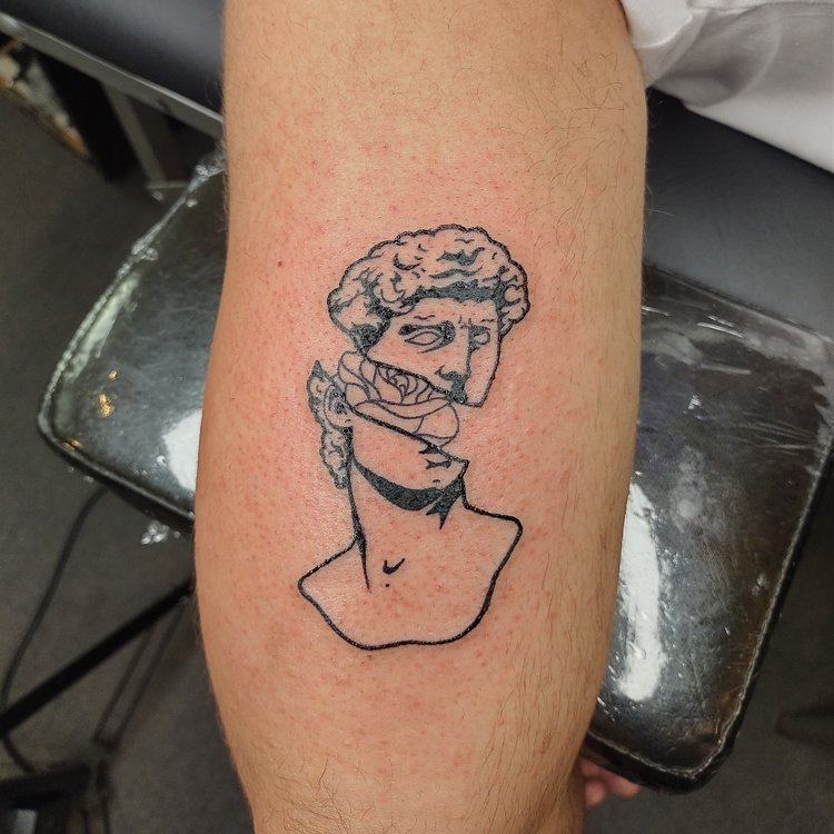 Tatuaje de Cande | Black Andromeda