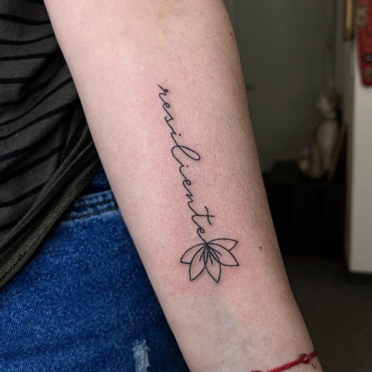 Tatuaje de Cande | Black Andromeda