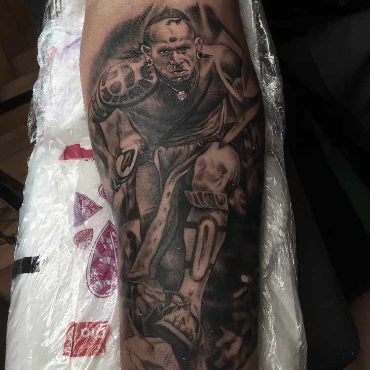 Tatuaje de Nacho Vazquez