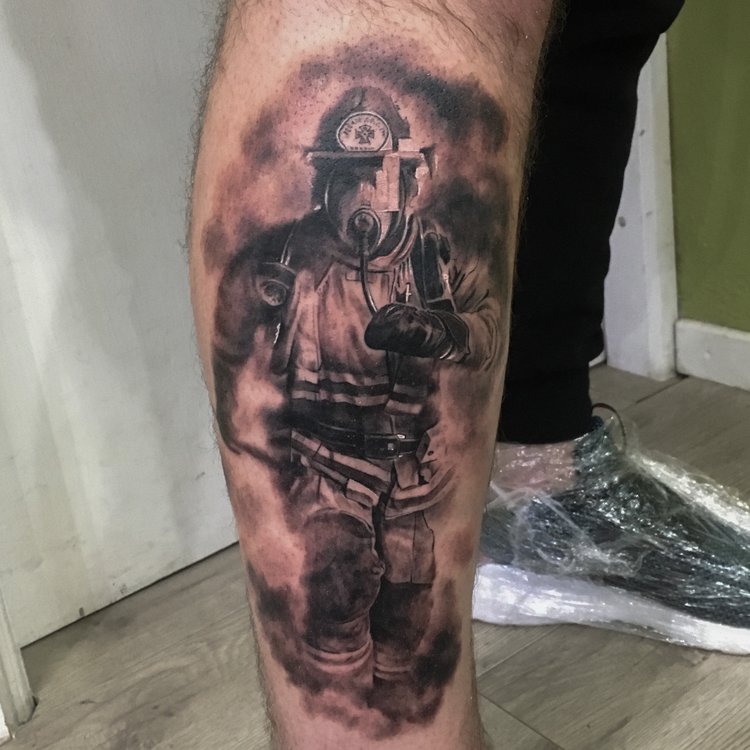 Tatuaje de Nacho Vazquez