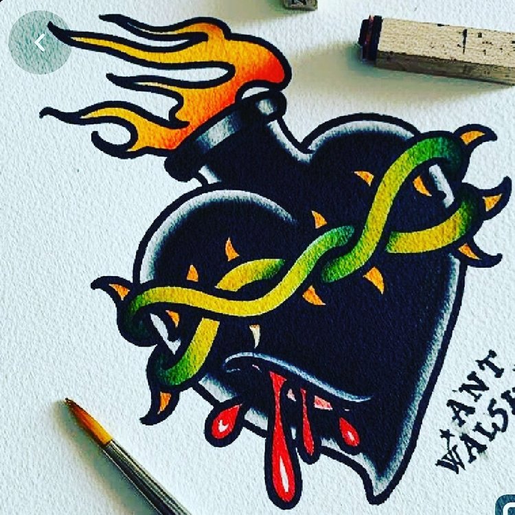 Tatuaje de Aquiles