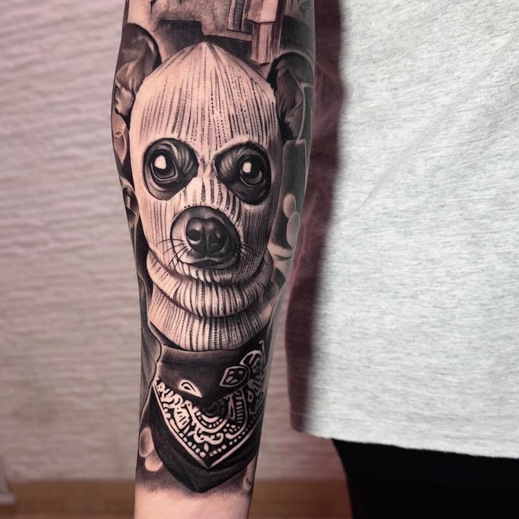 Tatuaje de Carlos Arana