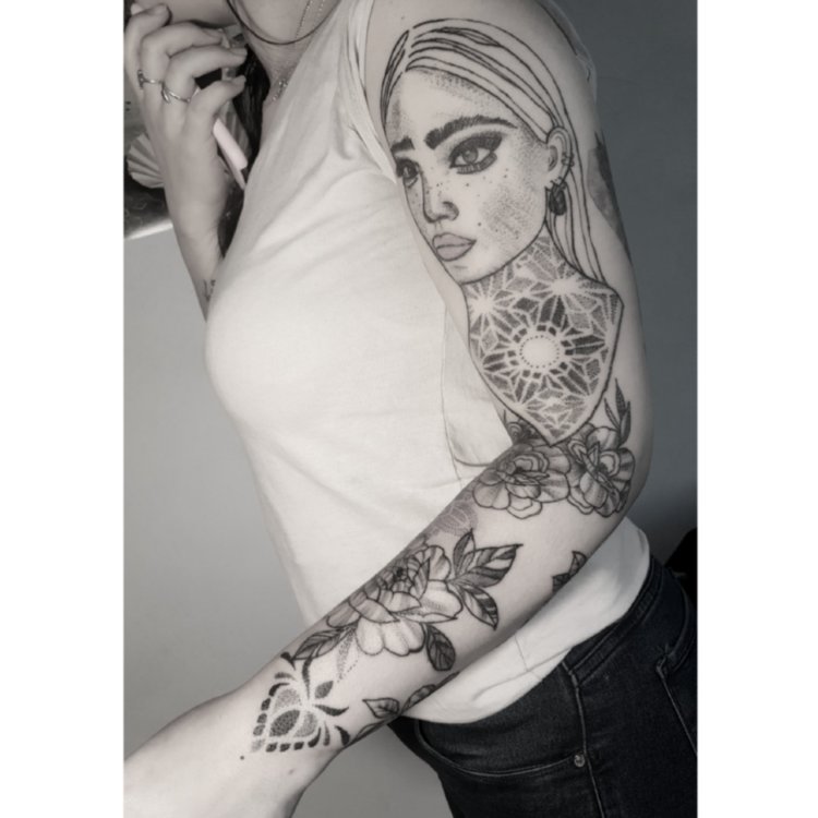 Tatuaje de Agustina Montini