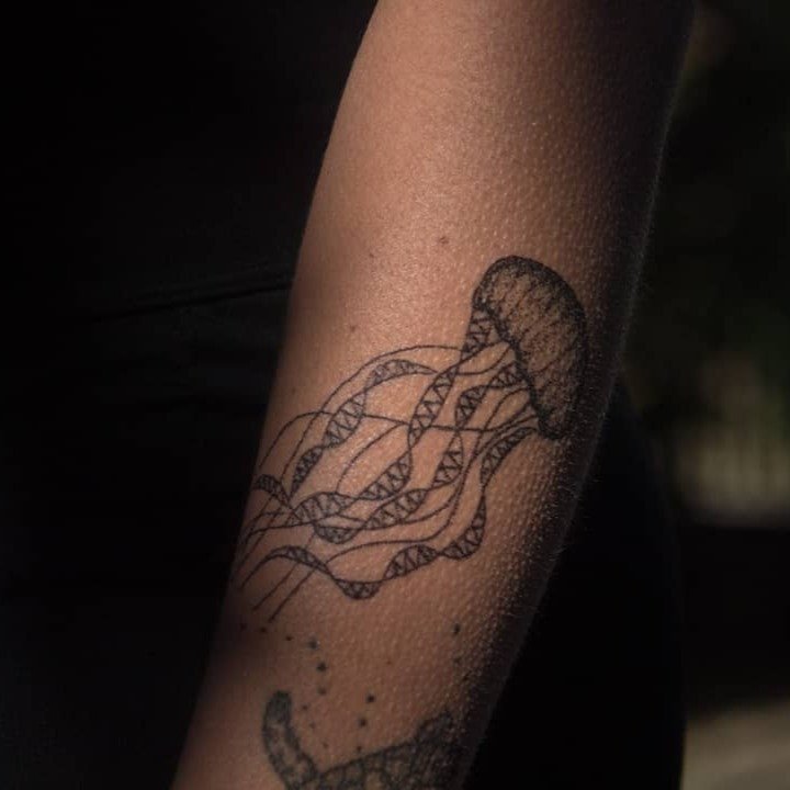 Tatuaje de ácido Cítrico