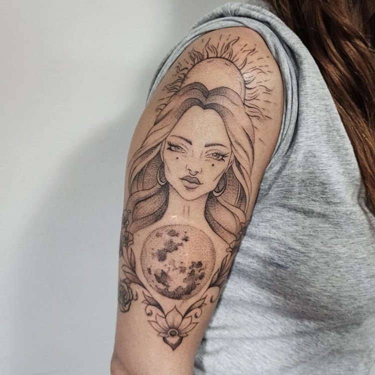 Tatuaje de Yamila Vega Tattoo