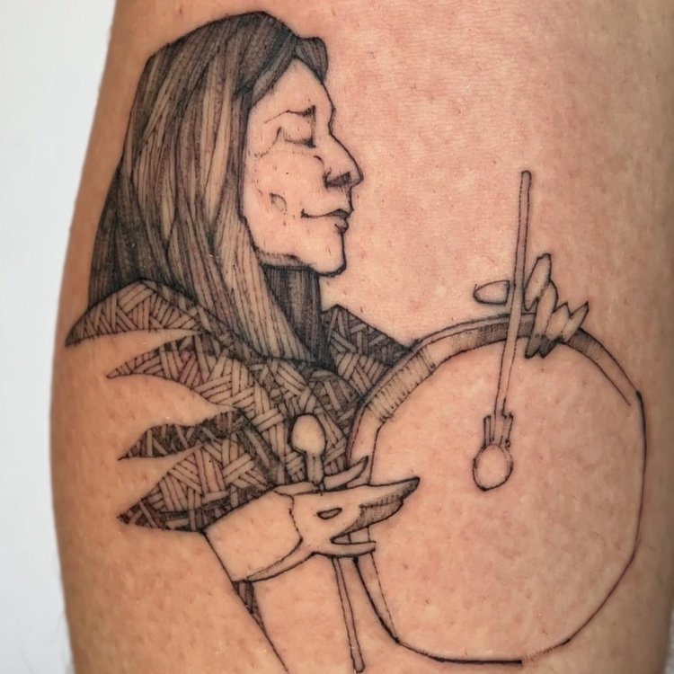 Tatuaje de Lautaro Jaimon Proietto
