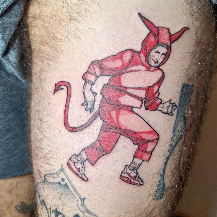 Tatuaje de Lautaro Jaimon Proietto