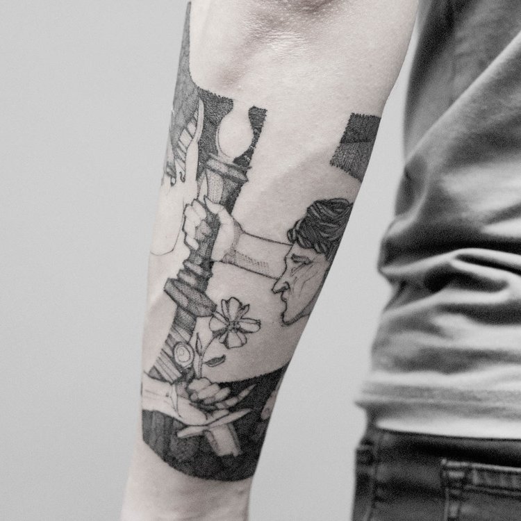 Tatuaje de Lautaro Jaimon Proietto