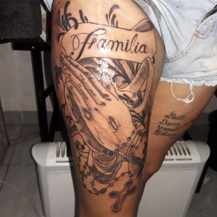Tatuaje de Juan Gómez