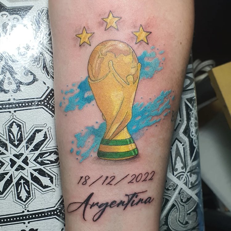 Tatuaje de Ariel Gomez