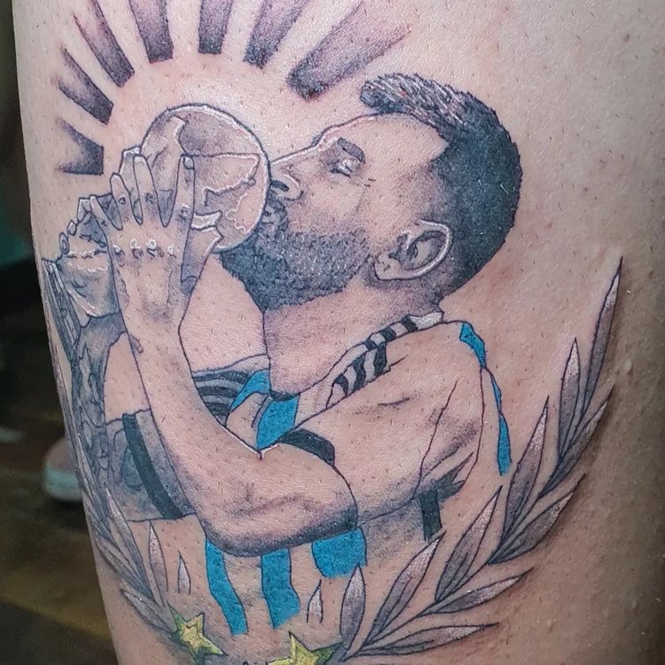 Tatuaje de Ariel Gomez