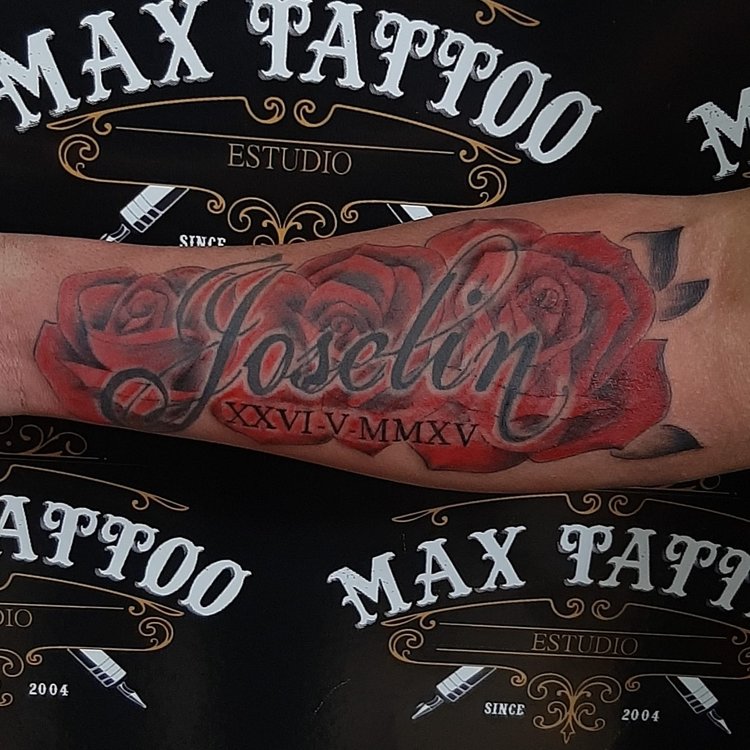 Tatuaje de Maxi Almiron