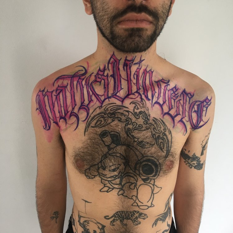 Tatuaje de Junior Suc