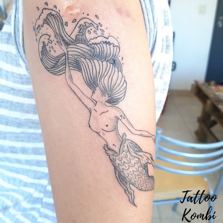 Tatuaje de Tattoo Kombi