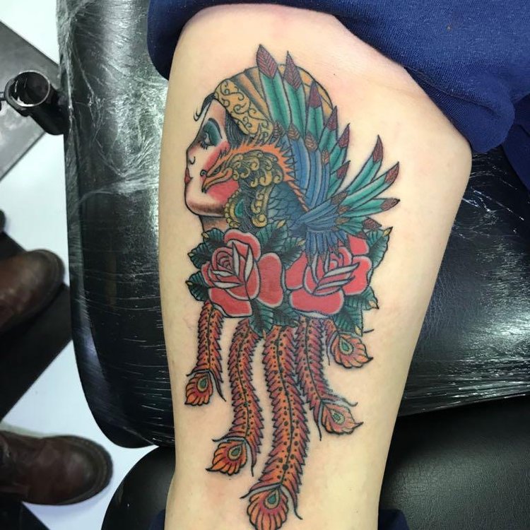 Tatuaje de Charly Camdepadrós