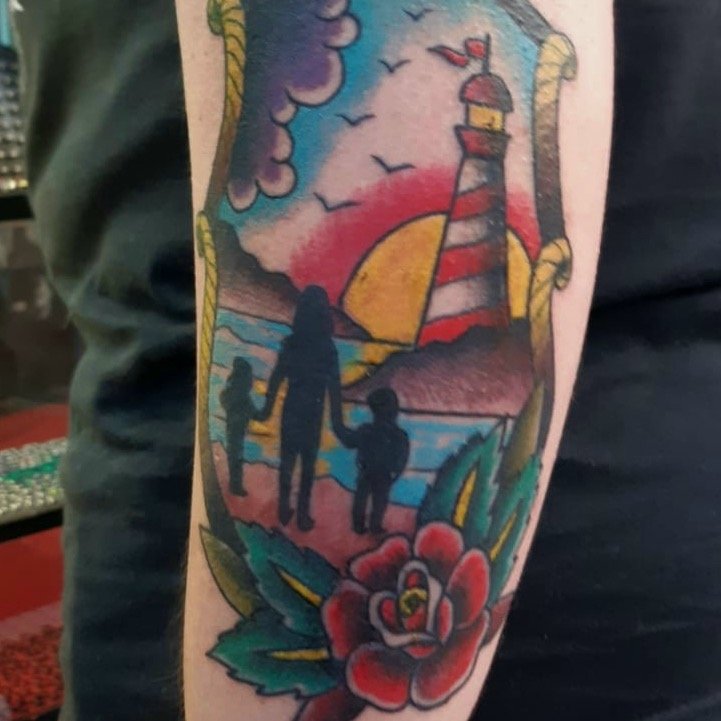 Tatuaje de Charly Camdepadrós