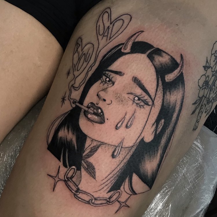 Tatuaje de Antonella