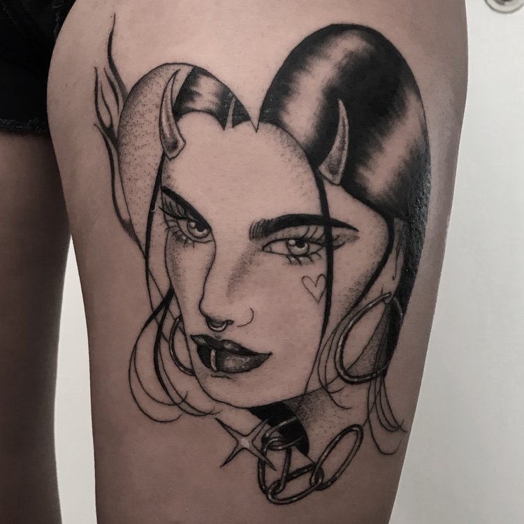Tatuaje de Antonella