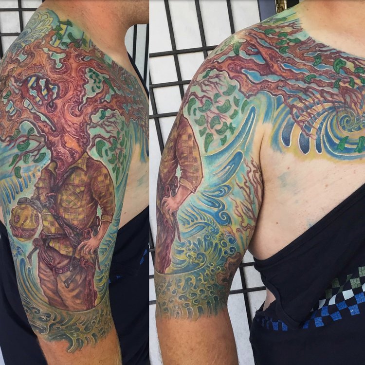 Tatuaje de Matt Gonzalez