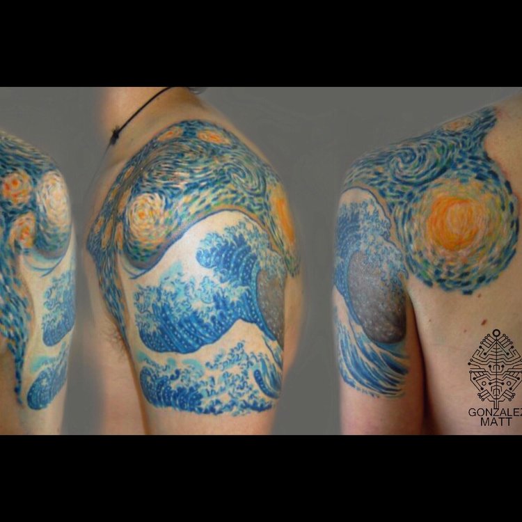 Tatuaje de Matt Gonzalez