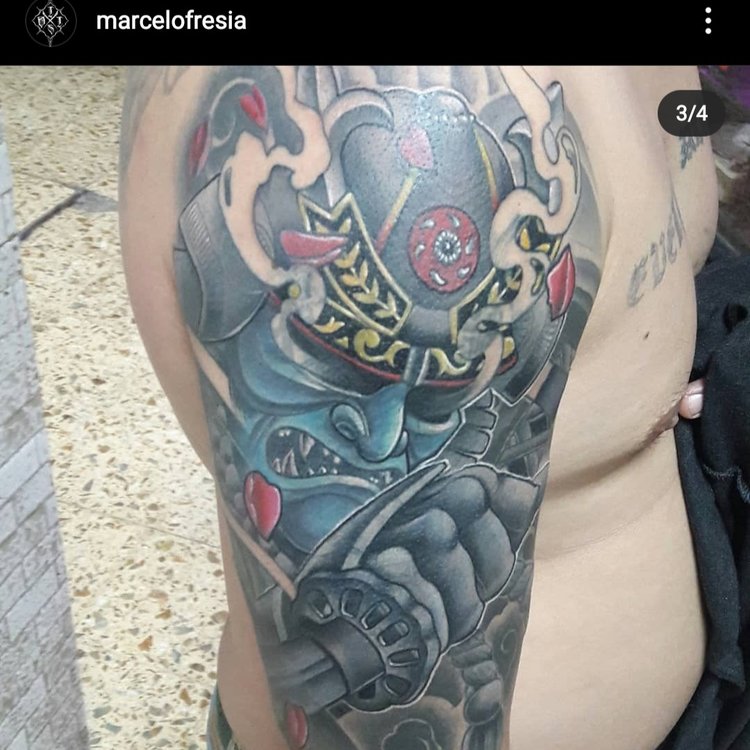 Tatuaje de Marcelo Fresia