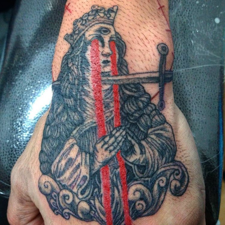 Tatuaje de Ezequiel Mora