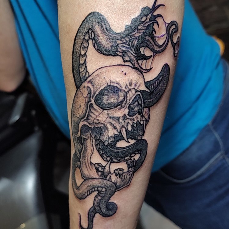Tatuaje de Ezequiel Mora