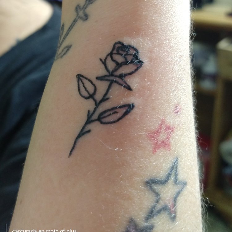 Tatuaje de Romina Bonilla