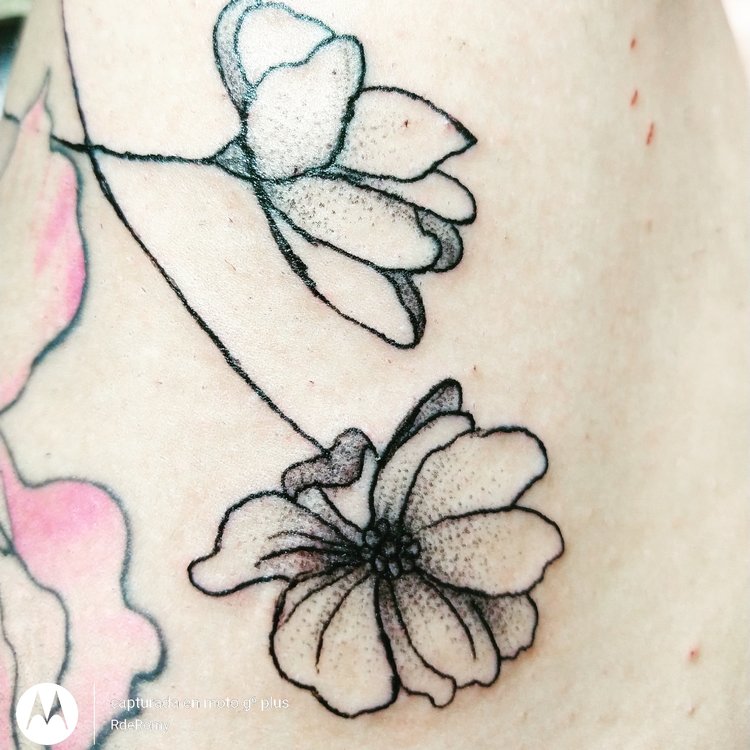 Tatuaje de Romina Bonilla