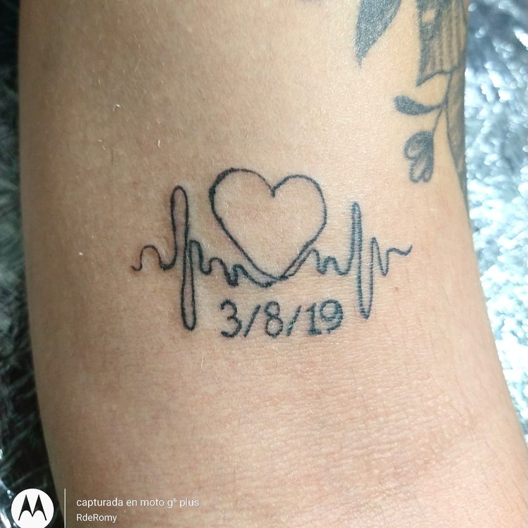 Tatuaje de Romina Bonilla