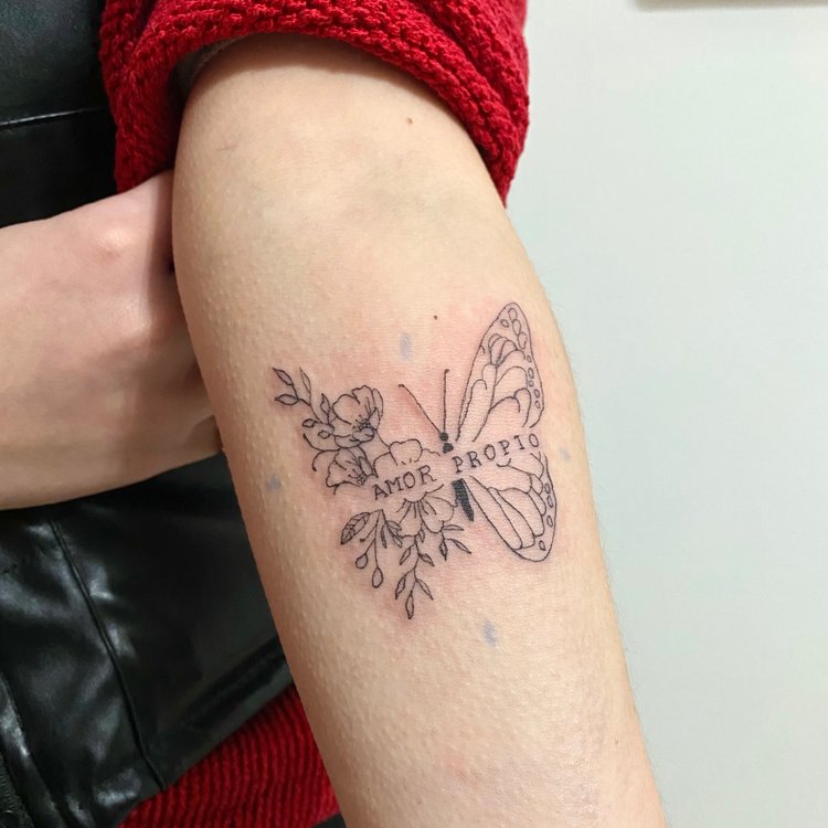 Tatuaje de Delfina Arnao