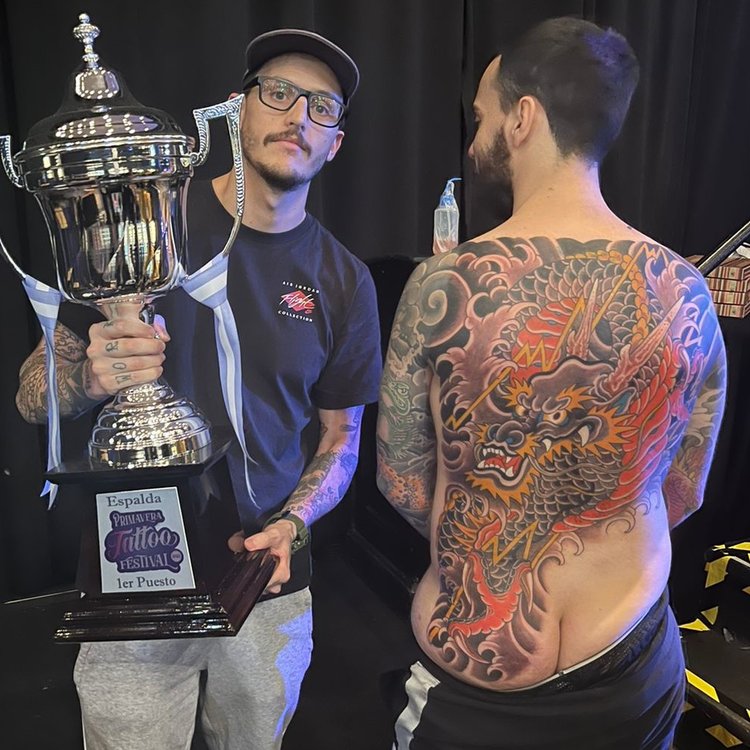 Tatuaje de Maxi Tripodi