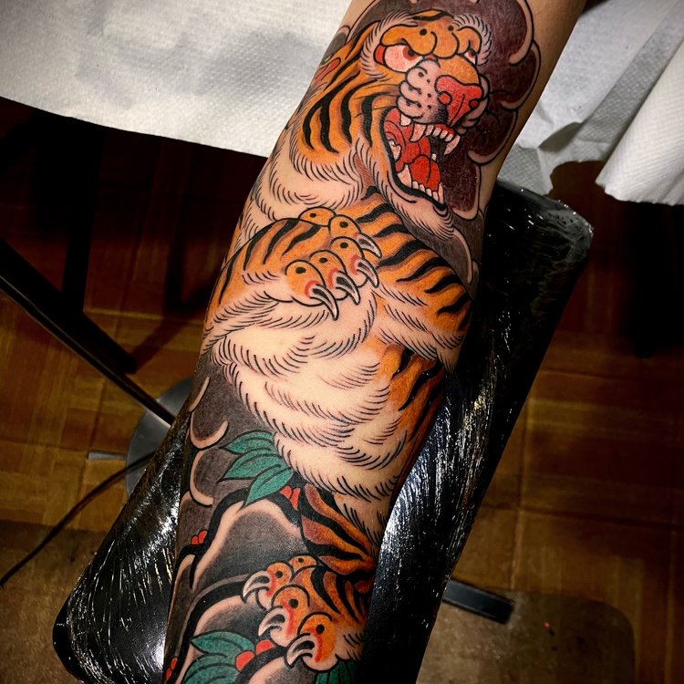 Tatuaje de Maxi Tripodi