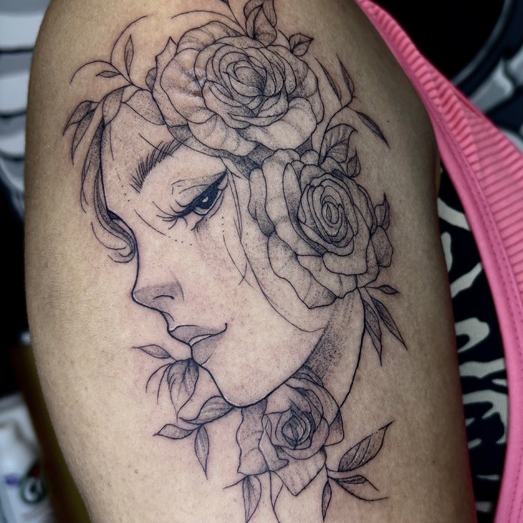 Tatuaje de Lou Bahia